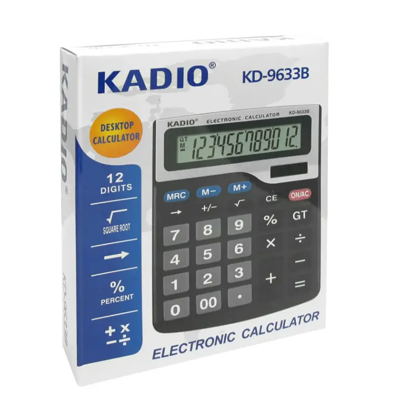 CALCULADORA KADIO 12 DIGITOS