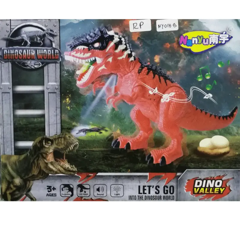 DINOSAURIO EMITE SONIDOS Y MOVIMIENTOS