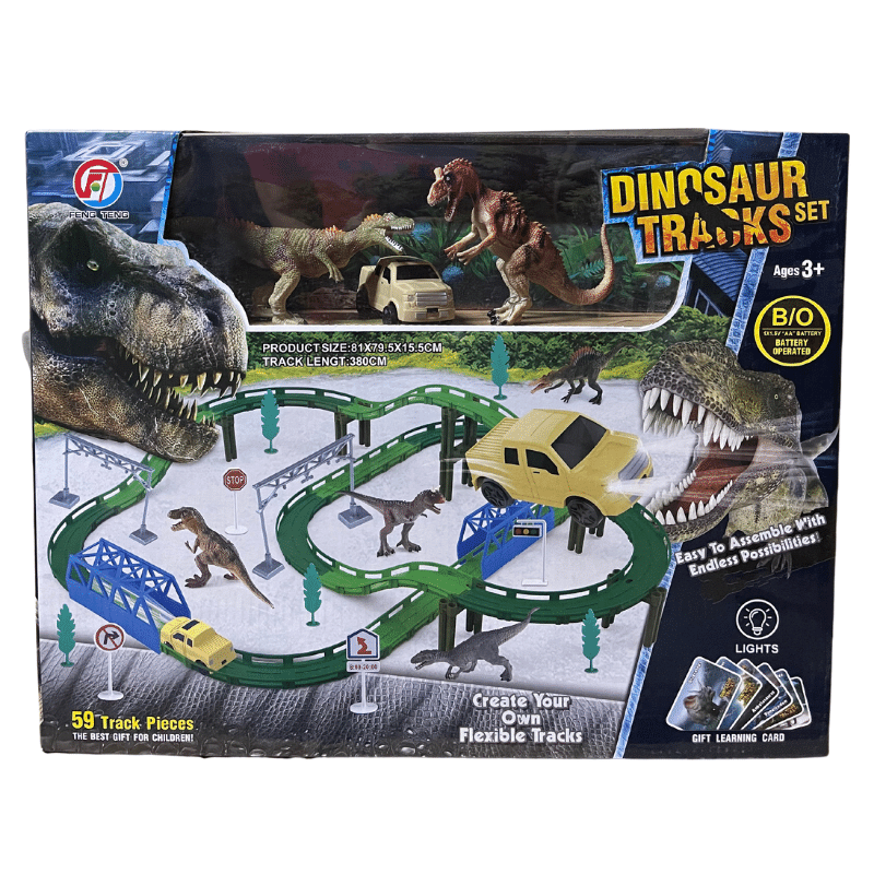 PISTA DINOSAURIO 59 PCS