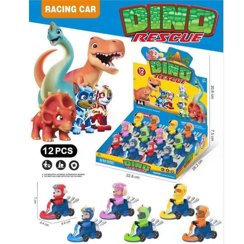 SET DINO PAW PATROL X 12 UNIDADES
