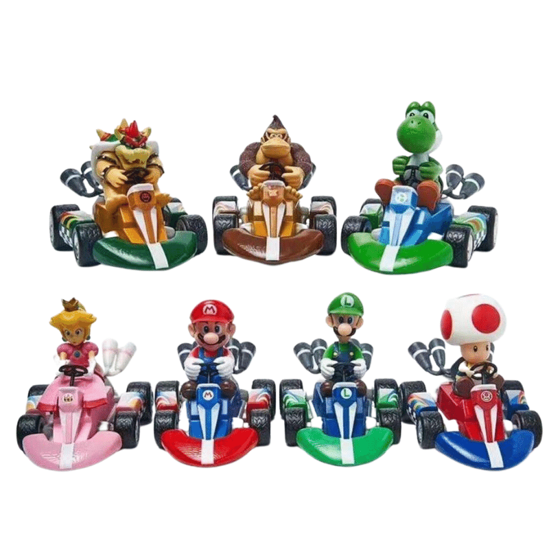 SET MARIO KARS X 6