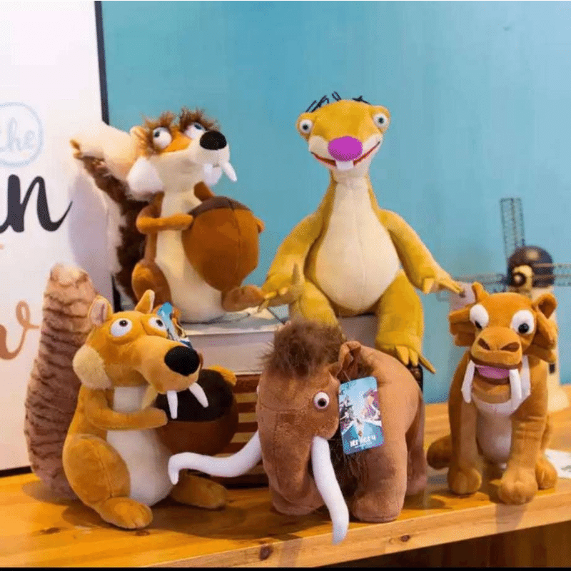 SET DE PELUCHES ERA DE HIELO
