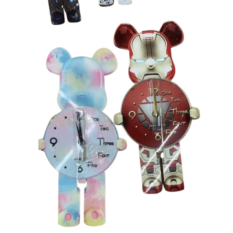 RELOJ DE PARED OSO SIN LUCES