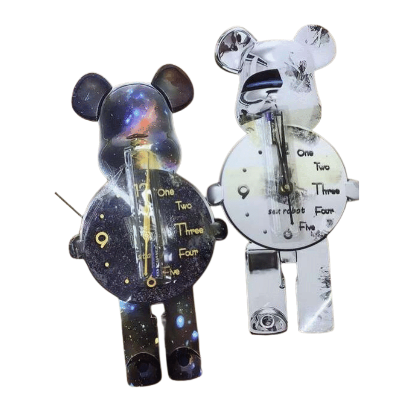 RELOJ DE PARED OSO CON LUCES