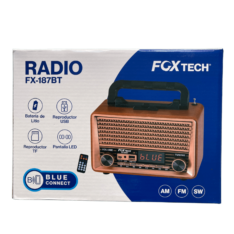 RADIO AM FM FOX TECH