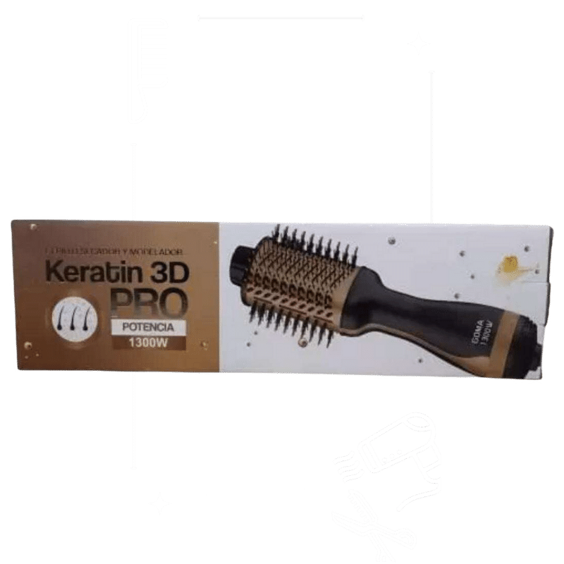 CEPILLO SECADOR KERATINA 2000 WATTS