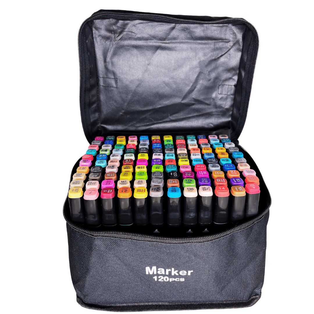 SET DE MARCADORES 120PCS