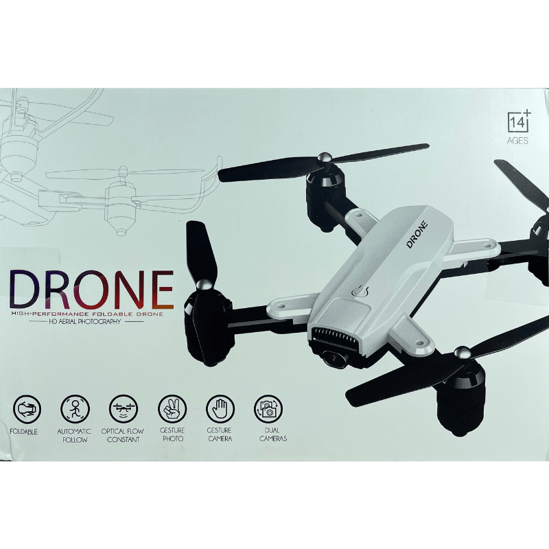DRON PLEGABLE CON CAMARA HD GRAN ANGULAR